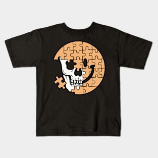 Smile and skull Kids T-Shirt